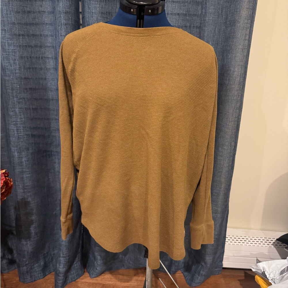 Cozy Tan Knit Sweater